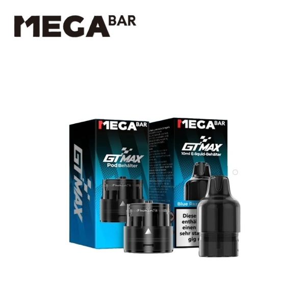 Mega Bar GT 15K - Blue Razz Lemonade - Prefilled Pod-Liquid 20mg